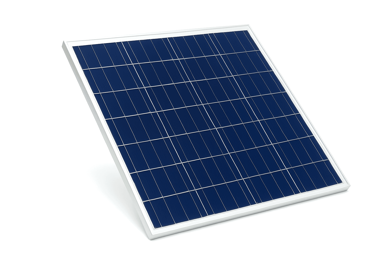 Solar panel system installed for home energy supply